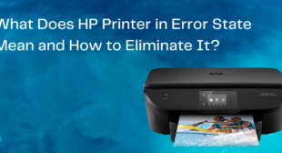 How to Eliminate HP Printer in Error State issue?