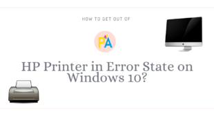 Resolve the Issue of HP Printer in Error State Windows 10 Resolve the Issue of HP Printer in Error State Windows 10