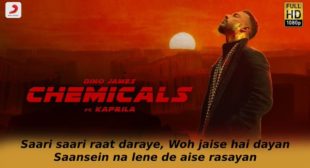 केमिकल्स Chemicals Lyrics in Hindi – Dino James केमिकल्स Chemicals Lyrics in Hindi – Dino James