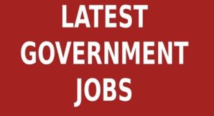 latest government jobs
