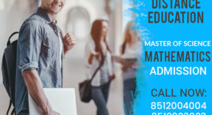M.sc Mathematics Masters Degree Distance Education learning Admission 2021 – M.sc Maths