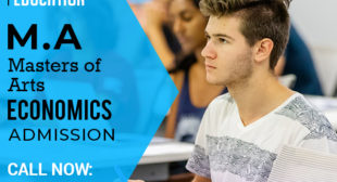 MA Economics Masters Distance Education Learning Correspondence Admission 2021