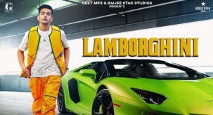 Lamborghini Lyrics