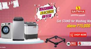 buy washing machine online to save your time and reduce your petrol bill