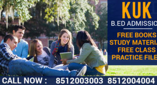 B.Ed From Du Delhi University Entrance Exam Form 2022 – B.ed Course
