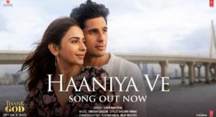 Haaniya Ve Lyrics – Thank God