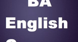 BA English Course Admission