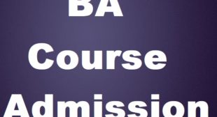 BA Course Admission