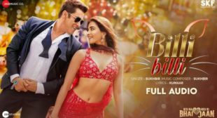 Billi Billi Lyrics from Kisi Ka Bhai Kisi Ki Jaan