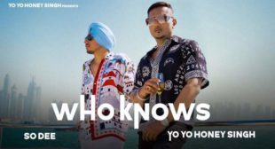 Lyrics of Who Knows Song